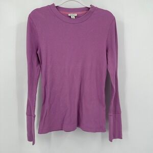 Sundance Womens Boho Top Sz M Thermal Knit Prairie Romantic Festival Cottagecore